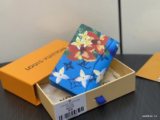 WIS Organizer-7.5*11.1*1 VUITTON Pocket cm LOUIS 0122